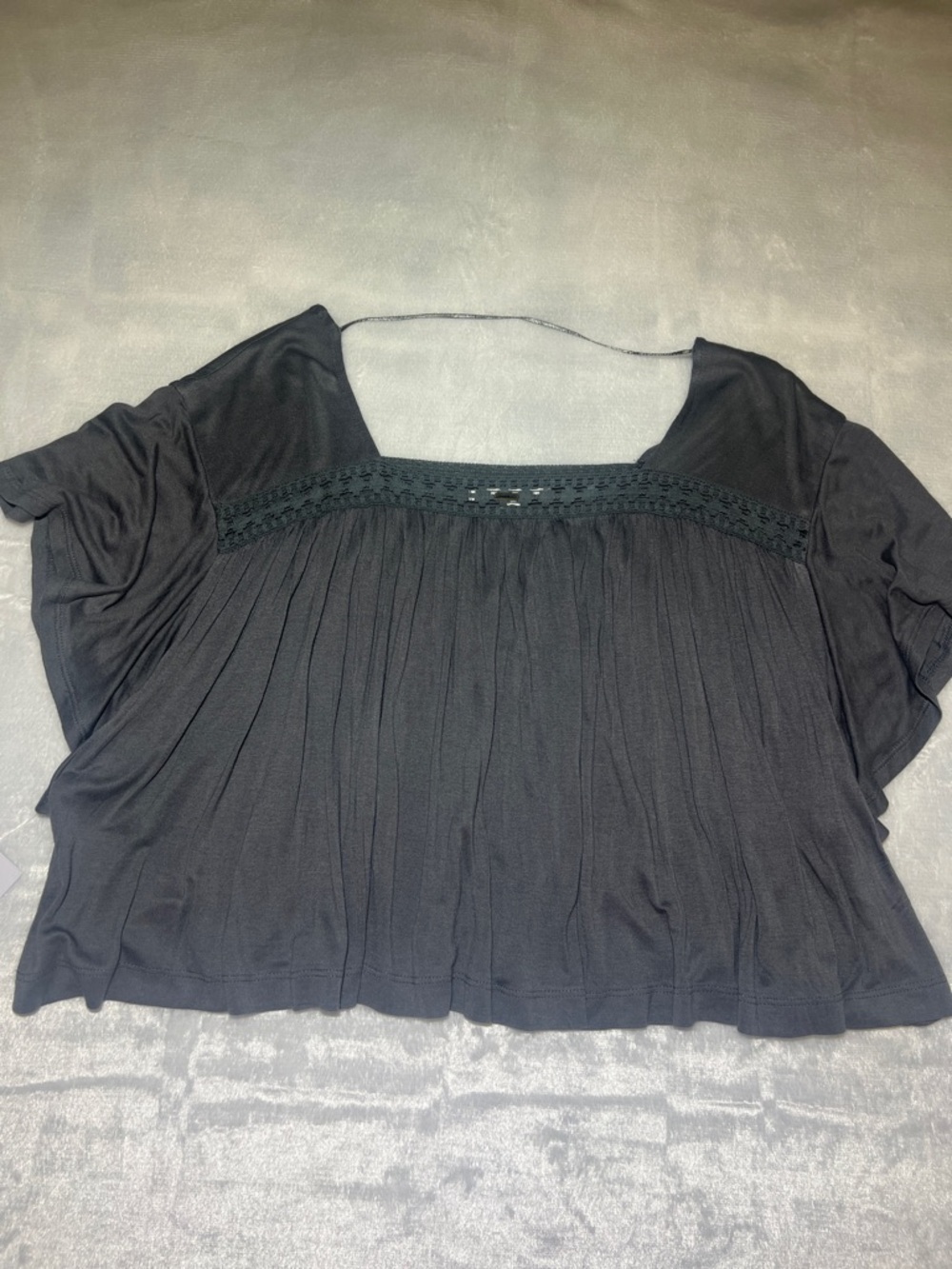 O'Neill Women's Charcoal Gray Crop Top